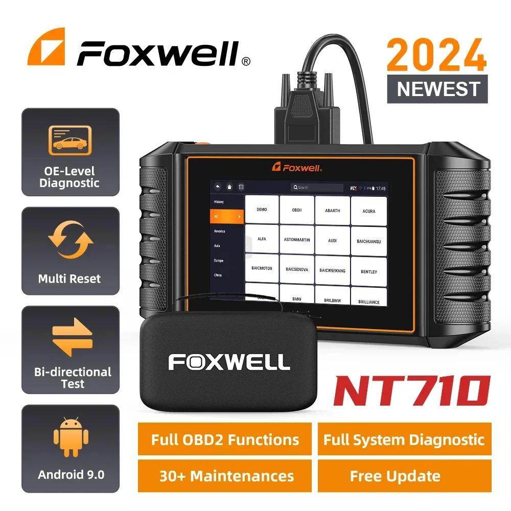 Foxwell NT710 ڵ OBD2 ĳ ڵ ,   ĵ ,  ý 30 + 缳 OBD2 ְ ڵ ĳ
